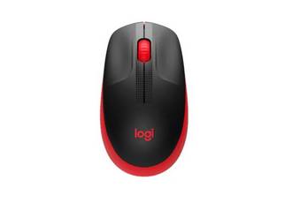 MOUSE INALAMBRICO LOGITECH M190 WIRELESS BLACK/RED