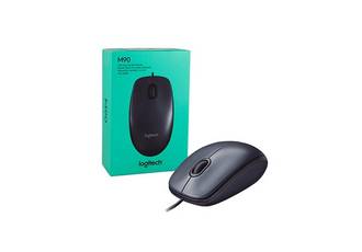 MOUSE USB LOGITECH M90 NEGRO disponible en Bytecom Moron Zona Oeste Haedo Castelar Ituzaingo Padua Ramos Mejia