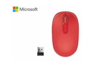 MOUSE INALAMBRICO USB WIRELESS MICROSOFT 1850 ROJO