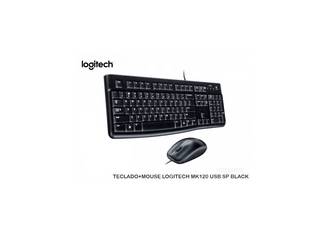 TECLADO Y MOUSE LOGITECH MK120 USB