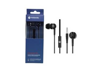AURICULAR CON MICROFONO MOTOROLA EARBUDS 105 IN EAR NEGRO