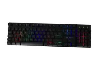 COMBO TECLADO MOUSE AURICULAR PAD GAMER NOGA 4 EN 1 NKB-407