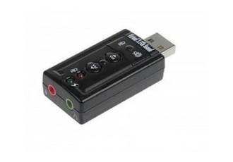 PLACA SONIDO USB 7.1 CONTROL VOLUMEN