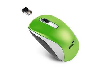 MOUSE INALAMBRICO USB WIRELESS GENIUS NX-7010 2.4 GREEN