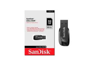 PENDRIVE 32GB USB 3.0 SANDISK ULTRA SHIFT BLACK