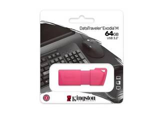 PENDRIVE 64GB USB 3.2 DATATRAVELER EXODIA DTX ROSA