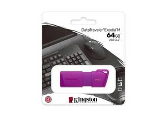 PENDRIVE 64GB USB 3.2 DATATRAVELER EXODIA DTX VIOLETA