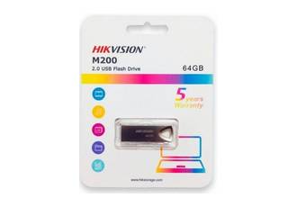 PENDRIVE 64GB M200 USB 2.0 HIKVISION METAL