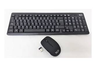 COMBO TECLADO Y MOUSE INALAMBRICO INT.CO RD-K768B/RD-M521W WIRELESS