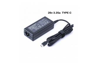 CARGADOR NOTEBOOK ACER/ASUS/TOSHIBA/LENOVO/DELL/HP/COMPAQ/SAMSUNG SH-65W12 20V/3.25A TIPO C