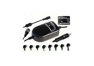 CARGADOR NOTEBOOK PARA AUTO UNIVERSAL 80W SH-CN080WCAR UNIV.8 CONECTORES