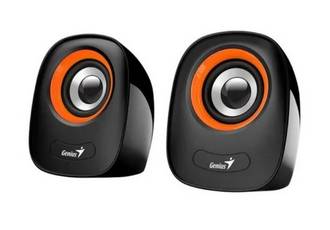 PARLANTE GENIUS SP-Q160 USB NARANJA 2.0