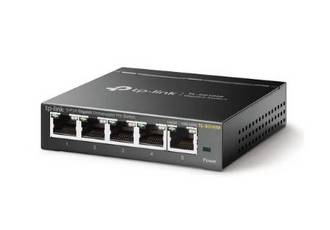 SWITCH 5 PUERTOS 10/100/1000 GIGABIT TP-LINK TL-SG105E ACERO