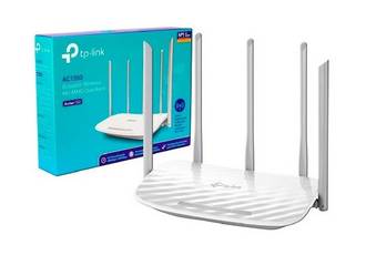 ROUTER WIFI TP-LINK 5 ANTENAS C60 AC1350 DUAL BAND