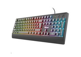 TECLADO GAMING RGB LED TRUST ZIVA ES