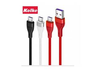 CABLE USB A MICROUSB NEGRO KOLKE 1M KCC-1574