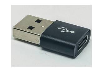 ADAPTADOR OTG USB 2.0 MACHO A TIPO C HEMBRA  09-054