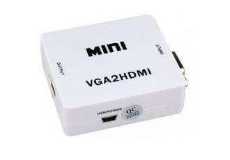 CABLE ADAPTADOR VGA A HDMI CON CHIP 09-031B