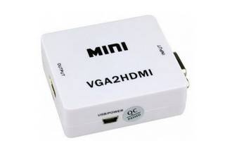 ADAPTADOR VGA A HDMI CON CHIP 09-031B