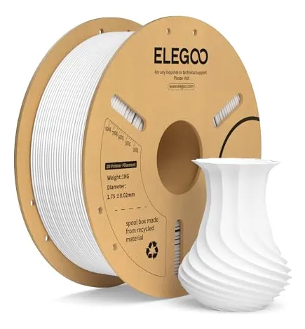 FILAMENTO 3D ELEGOO PLA BLANCO 1.75mm 1KG 0039 disponible en Bytecom Moron Zona Oeste Haedo Castelar Ituzaingo Padua Ramos Mejia