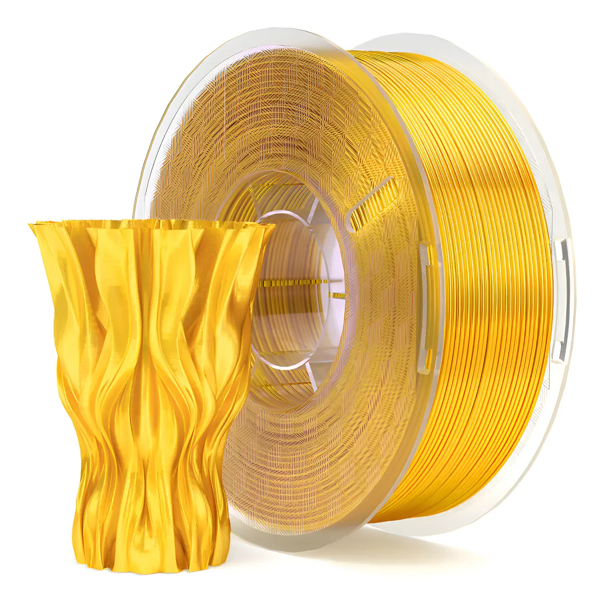 FILAMENTO 3D ELEGOO PLA DORADO 1.75mm 1KG 0091 disponible en Bytecom Moron Zona Oeste Haedo Castelar Ituzaingo Padua Ramos Mejia