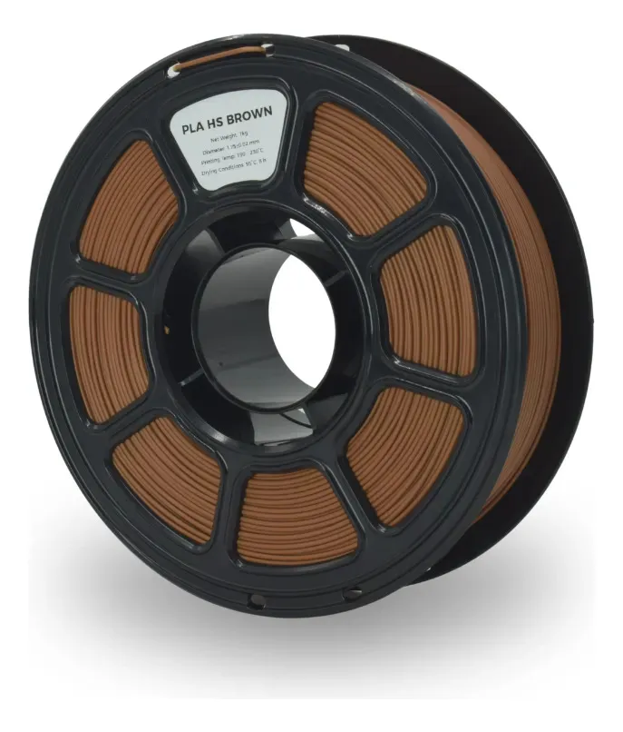 FILAMENTO 3D GST COSMOS PLA MARRON/BROWN HIGH SPEED 1.75mm 1KG disponible en Bytecom Moron Zona Oeste Haedo Castelar Ituzaingo Padua Ramos Mejia